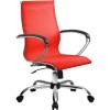 Кресло SkyLine S-2 (С, Ch) красный для руководителя, сетка фото 1