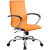 Кресло SkyLine S-2 (С, Ch) оранжевый для руководителя, сетка фото 1