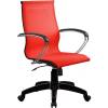 Кресло SkyLine S-2 (K, Pl) красный для руководителя, сетка фото 1