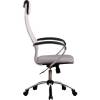 Кресло Metta BK-8 CH светло-серый для руководителя, сетка/ткань (Галакси лайт) фото 3