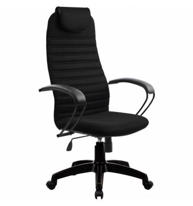 Кресло Metta BP-10 PL черный для руководителя, ткань