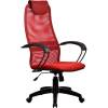 Кресло Metta BP-8 PL красный для руководителя, сетка/ткань (Галакси лайт) фото 1