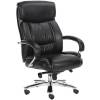Кресло BRABIX Direct EX-580 для руководителя, хром, рециклированная кожа, черное