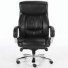 Кресло BRABIX Direct EX-580 для руководителя, хром, рециклированная кожа, черное фото 2