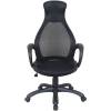 Кресло BRABIX Genesis EX-517 для руководителя, пластик черный, ткань/экокожа/сетка черная фото 2