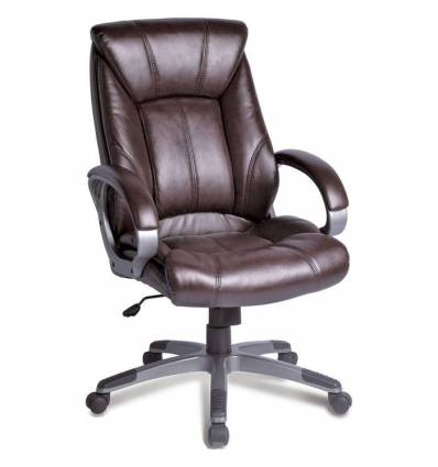 Кресло BRABIX Maestro EX-506 для руководителя, экокожа, коричневое