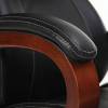Кресло BRABIX Magnum EX-701 для руководителя, дерево, рециклированная кожа, черное фото 7
