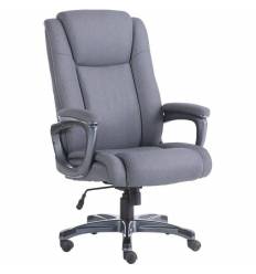 Кресло BRABIX Solid HD-005 для руководителя, усиленное до 180 кг, ткань, серое