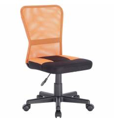 Кресло BRABIX Smart MG-313 для оператора, сетка/ткань, оранжевое/черное