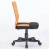 Кресло BRABIX Smart MG-313 для оператора, сетка/ткань, оранжевое/черное фото 3