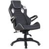 Кресло BRABIX Techno Pro GM-003 игровое, ткань, черное/серое, вставки серые фото 2