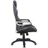 Кресло BRABIX Techno Pro GM-003 игровое, ткань, черное/серое, вставки серые фото 4