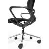 Кресло NORDEN Cosmo Black для руководителя, хром, сетка, цвет черный фото 8