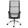 Кресло NORDEN Cosmo Grey для руководителя, хром, сетка, цвет серый фото 6