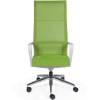 Кресло NORDEN Cosmo Green для руководителя, хром, сетка, цвет зеленый фото 2