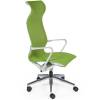 Кресло NORDEN Cosmo Green для руководителя, хром, сетка, цвет зеленый фото 3