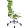 Кресло NORDEN Cosmo Green для руководителя, хром, сетка, цвет зеленый фото 5