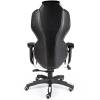 Кресло NORDEN F1 геймерское, хром, экокожа, цвет черный с белыми вставками фото 4