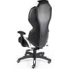 Кресло NORDEN F1 геймерское, хром, экокожа, цвет черный с белыми вставками фото 6