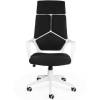 Кресло NORDEN IQ White Black для руководителя, белый пластик, ткань, цвет черный фото 2
