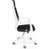 Кресло NORDEN IQ White Black для руководителя, белый пластик, ткань, цвет черный фото 3