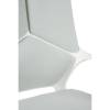 Кресло NORDEN IQ White Grey для руководителя, белый пластик, ткань, цвет серый фото 4