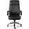 Кресло NORDEN Bond Black для руководителя, хром, экокожа, цвет черный фото 2