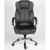Кресло NORDEN Versa Black для руководителя, хром, экокожа, цвет черный фото 2