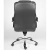 Кресло NORDEN Versa Black для руководителя, хром, экокожа, цвет черный фото 7