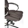 Кресло NORDEN Versa Dark Brown для руководителя, хром, экокожа, цвет темно-коричневый фото 8