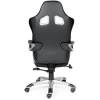 Кресло NORDEN Joker X Grey геймерское, экокожа, ткань, цвет черный, серый фото 5