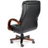 Кресло NORDEN Consul Leather для руководителя, дерево, кожа, цвет черный фото 5