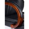 Кресло NORDEN Consul Leather для руководителя, дерево, кожа, цвет черный фото 8