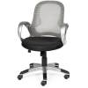 Кресло NORDEN Lime Silver Grey для оператора, серебристый пластик, сетка, ткань, цвет серый, черный фото 1
