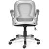 Кресло NORDEN Lime Silver Grey для оператора, серебристый пластик, сетка, ткань, цвет серый, черный фото 7