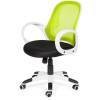 Кресло NORDEN Lime White Green для оператора, белый пластик, сетка, ткань, цвет зеленый, черный фото 3