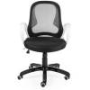 Кресло NORDEN Lime White Black для оператора, белый пластик, сетка, ткань, цвет черный фото 2