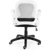 Кресло NORDEN Lime White Black для оператора, белый пластик, сетка, ткань, цвет черный фото 6