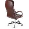 Кресло NORDEN Logo Brown для руководителя, хром, экокожа, цвет коричневый фото 7