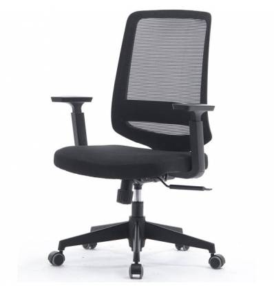 Кресло NORDEN London Office для оператора, сетка, ткань, цвет черный