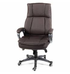 Кресло NORDEN Medison Brown для руководителя, экокожа, цвет коричневый