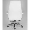 Кресло NORDEN Parlament White для руководителя, хром, экокожа, цвет белый фото 6