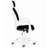 Кресло NORDEN Polo White Black для руководителя, белый пластик, ткань, цвет черный фото 4