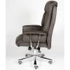 Кресло NORDEN President Brown Leather для руководителя, хром, кожа, цвет черный фото 4