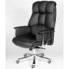 Кресло NORDEN President Black PU для руководителя, хром, экокожа, цвет черный фото 3