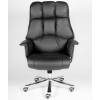 Кресло NORDEN President Black Leather для руководителя, хром, кожа, цвет черный фото 2
