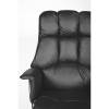 Кресло NORDEN President Black Leather для руководителя, хром, кожа, цвет черный фото 7