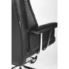 Кресло NORDEN President Black Leather для руководителя, хром, кожа, цвет черный фото 9