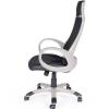 Кресло NORDEN Renome Grey геймерское, серый пластик, сетка, ткань, цвет черный фото 4