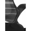 Кресло NORDEN Renome Black геймерское, черный пластик, сетка, ткань, цвет черный фото 7